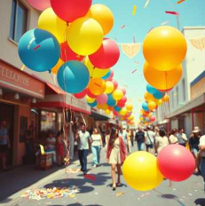 Feest in de straat Feest in de straat