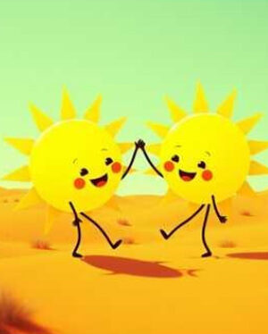 samen in de zon Samen in de zon